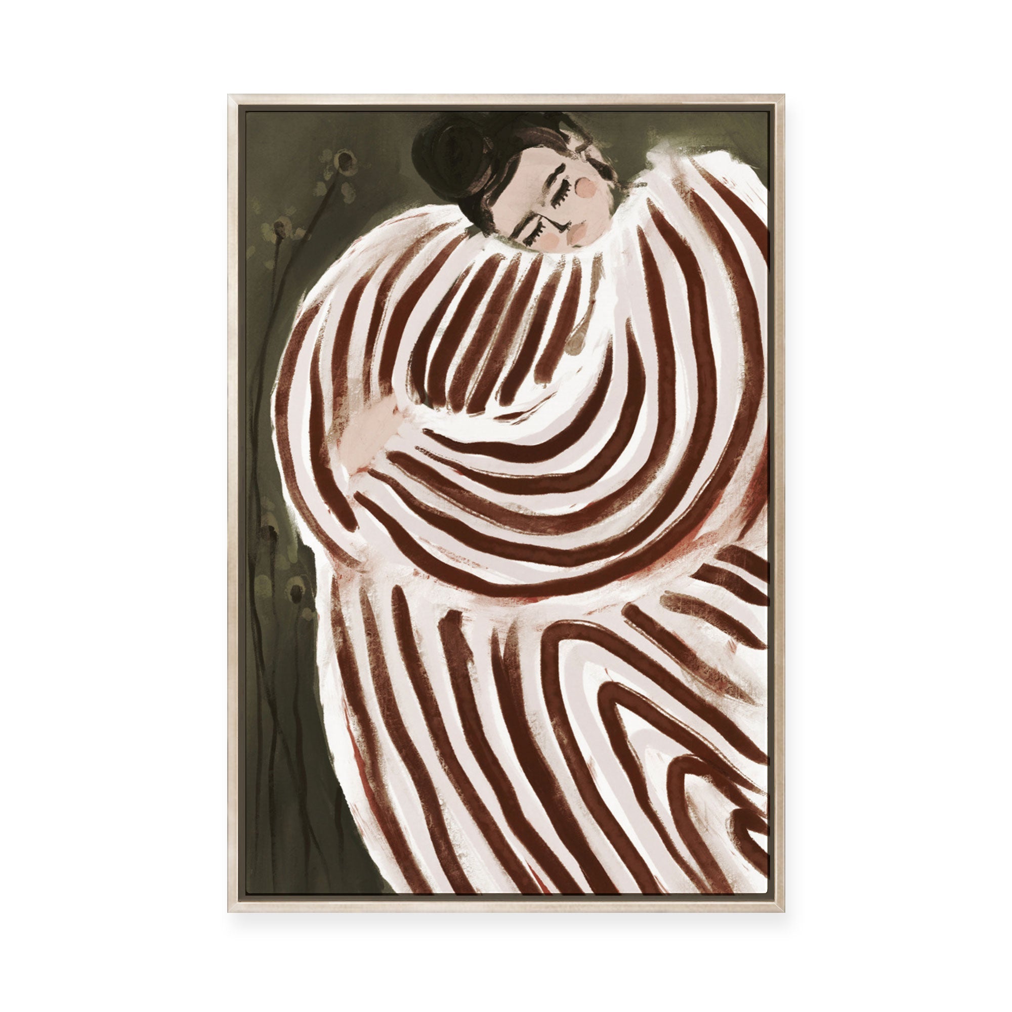 Sleeping Princess | Framed Canvas