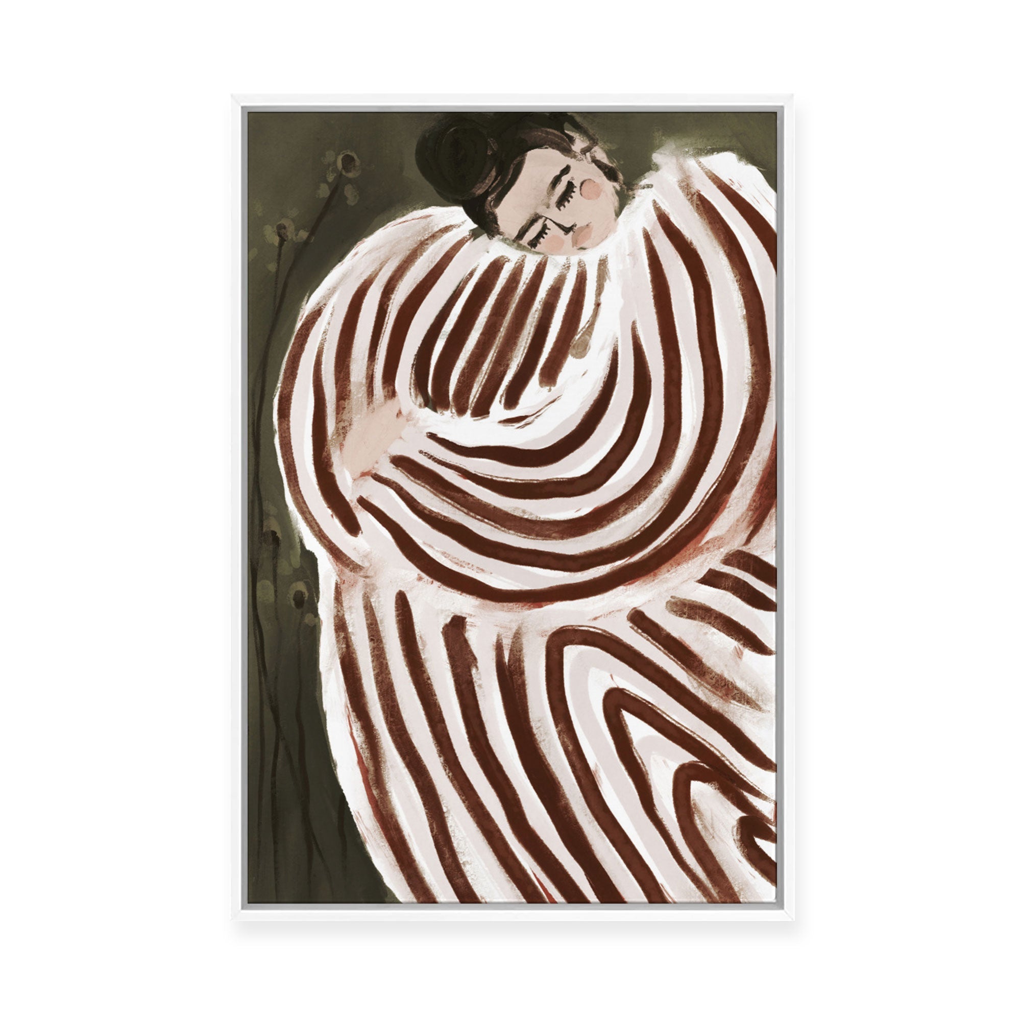 Sleeping Princess | Framed Canvas
