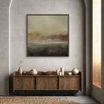 Sleepy Mist | Framed Canvas