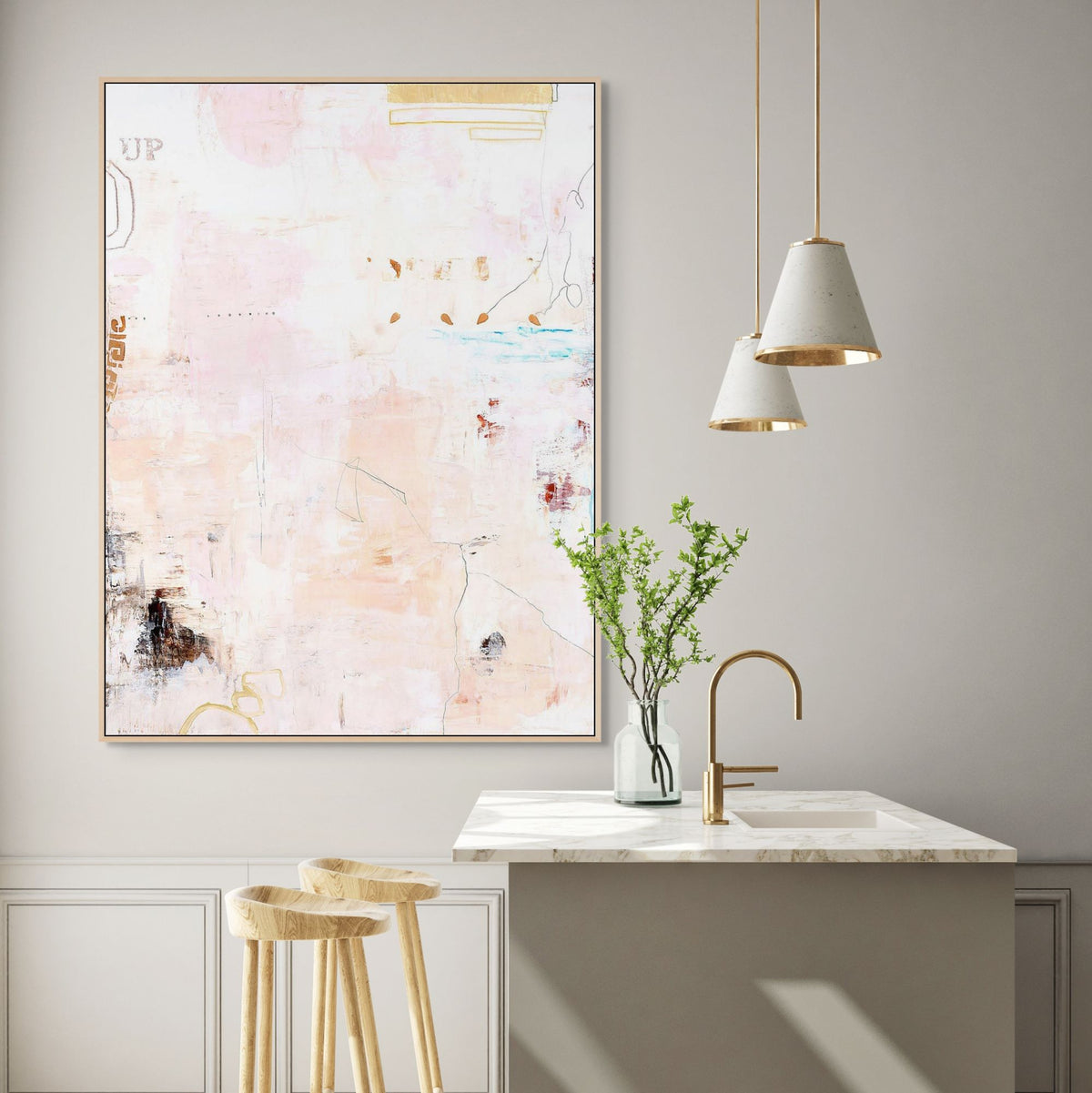 Small Notes | Framed Canvas