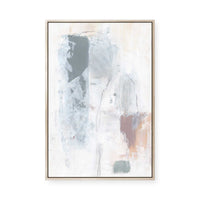 Snow Perception | Framed Canvas