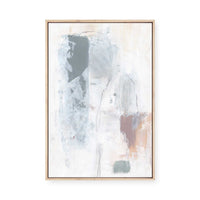 Snow Perception | Framed Canvas