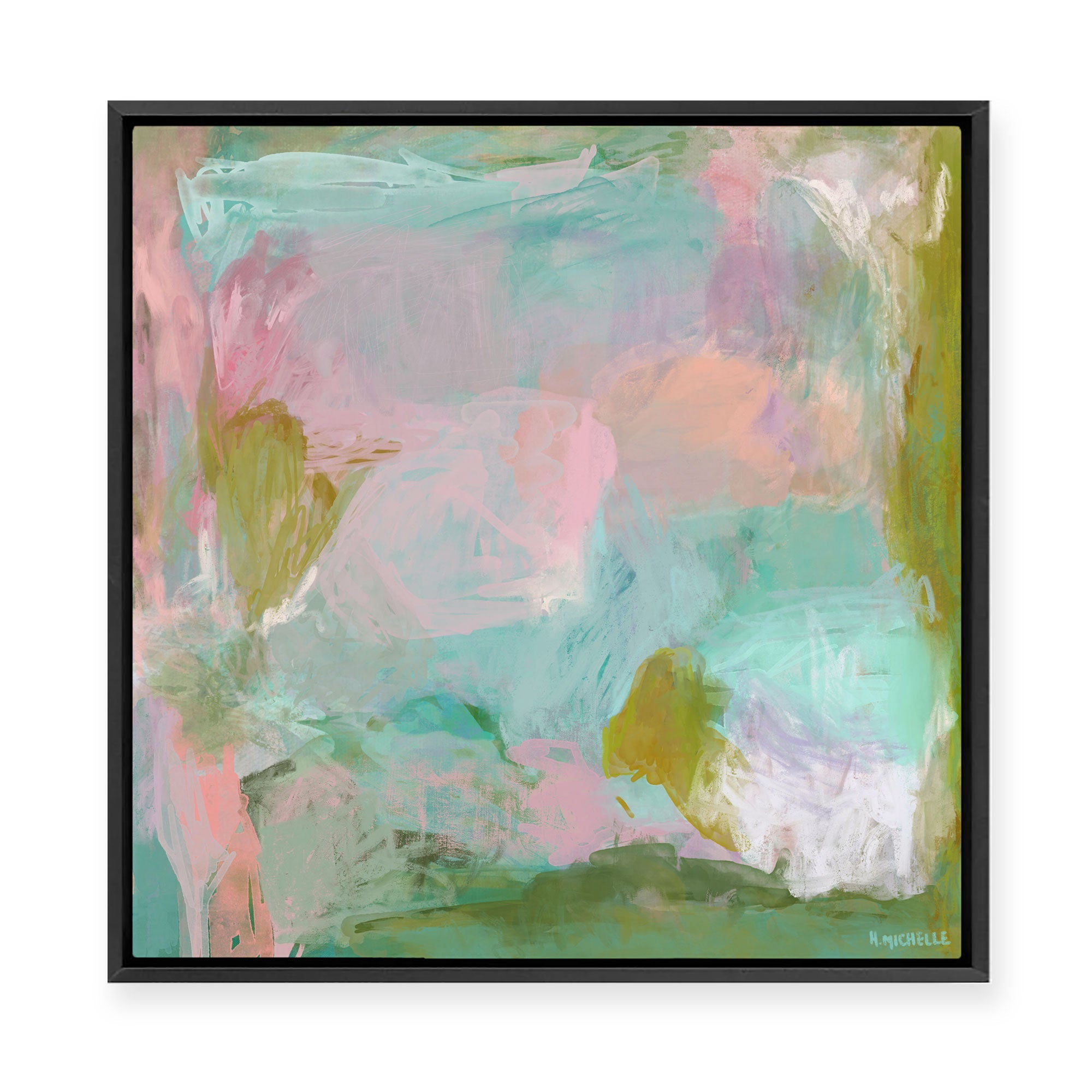 So in Love with You | Framed Canvas