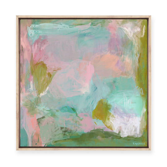 So in Love with You | Framed Canvas