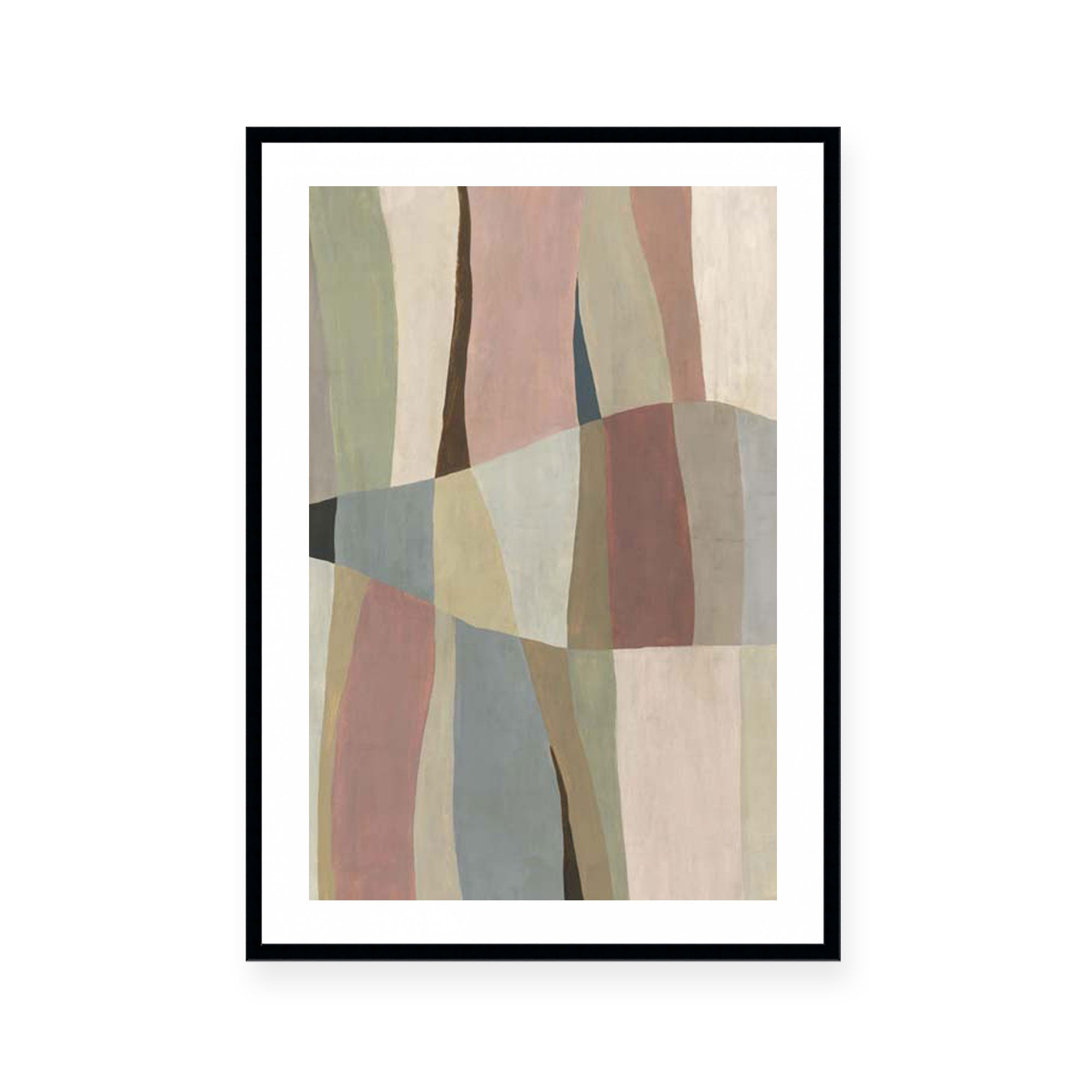 Soft Curves in Muted Hues