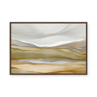 Soft Earthen Tone Landscape | Framed Canvas