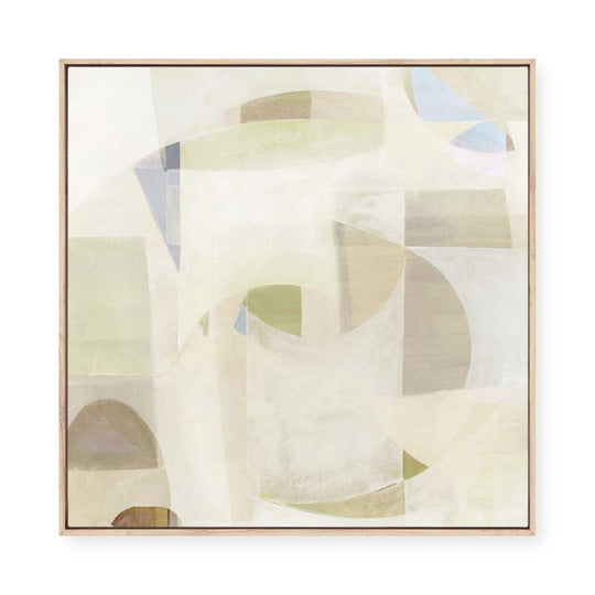 Soft Echoes I | Framed Canvas