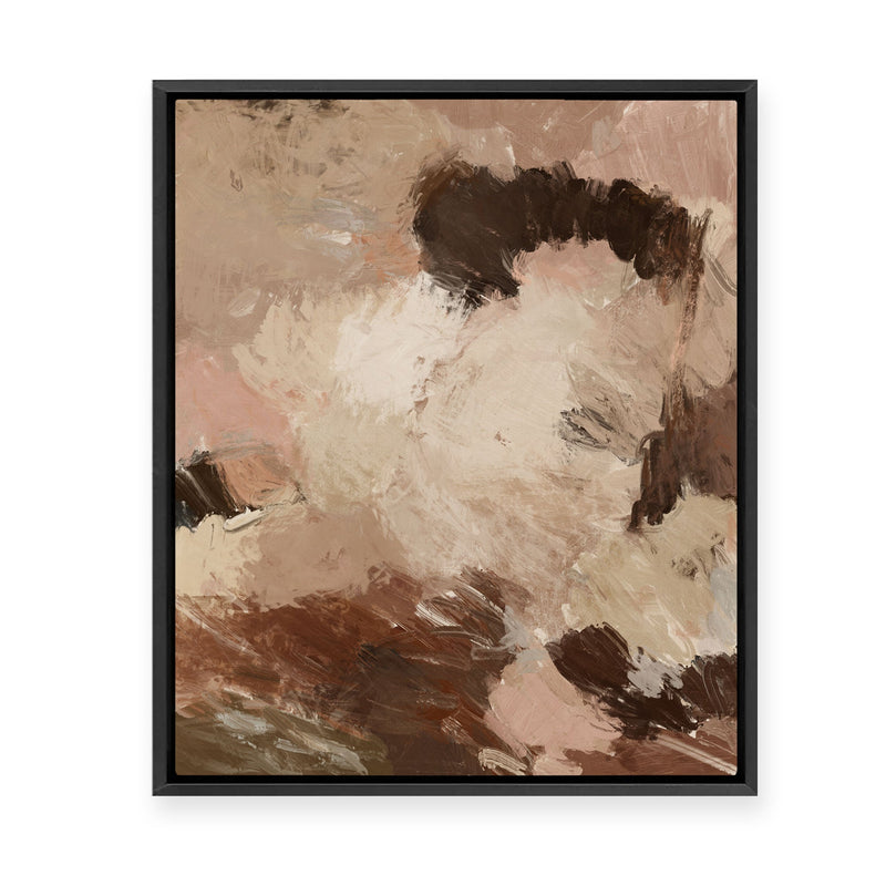 Soft Ember | Framed Canvas