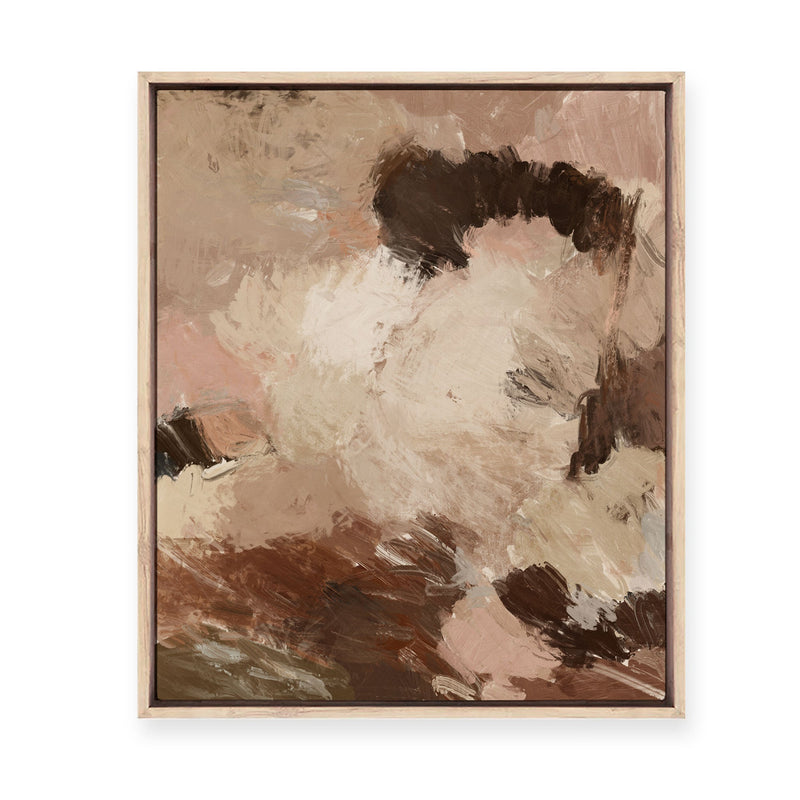 Soft Ember | Framed Canvas