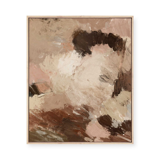 Soft Ember | Framed Canvas