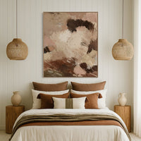 Soft Ember | Framed Canvas