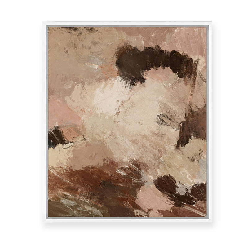Soft Ember | Framed Canvas