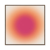 Soft Focus 1  | Square | Framed Canvas