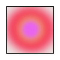 Soft Focus 2  | Square | Framed Canvas