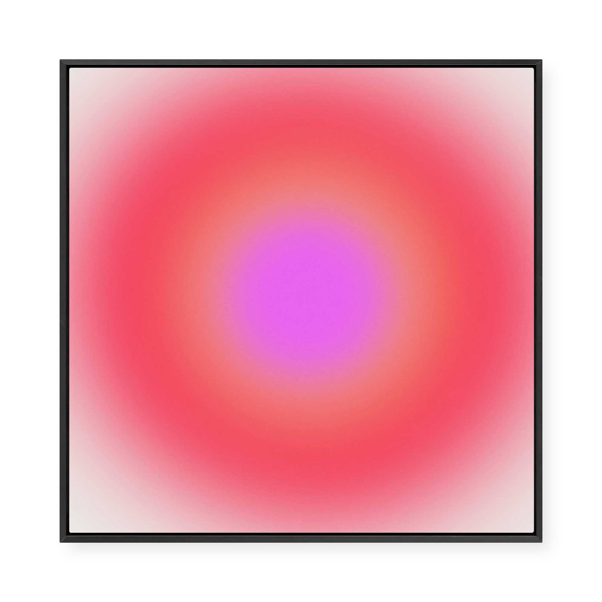 Soft Focus 2  | Square | Framed Canvas