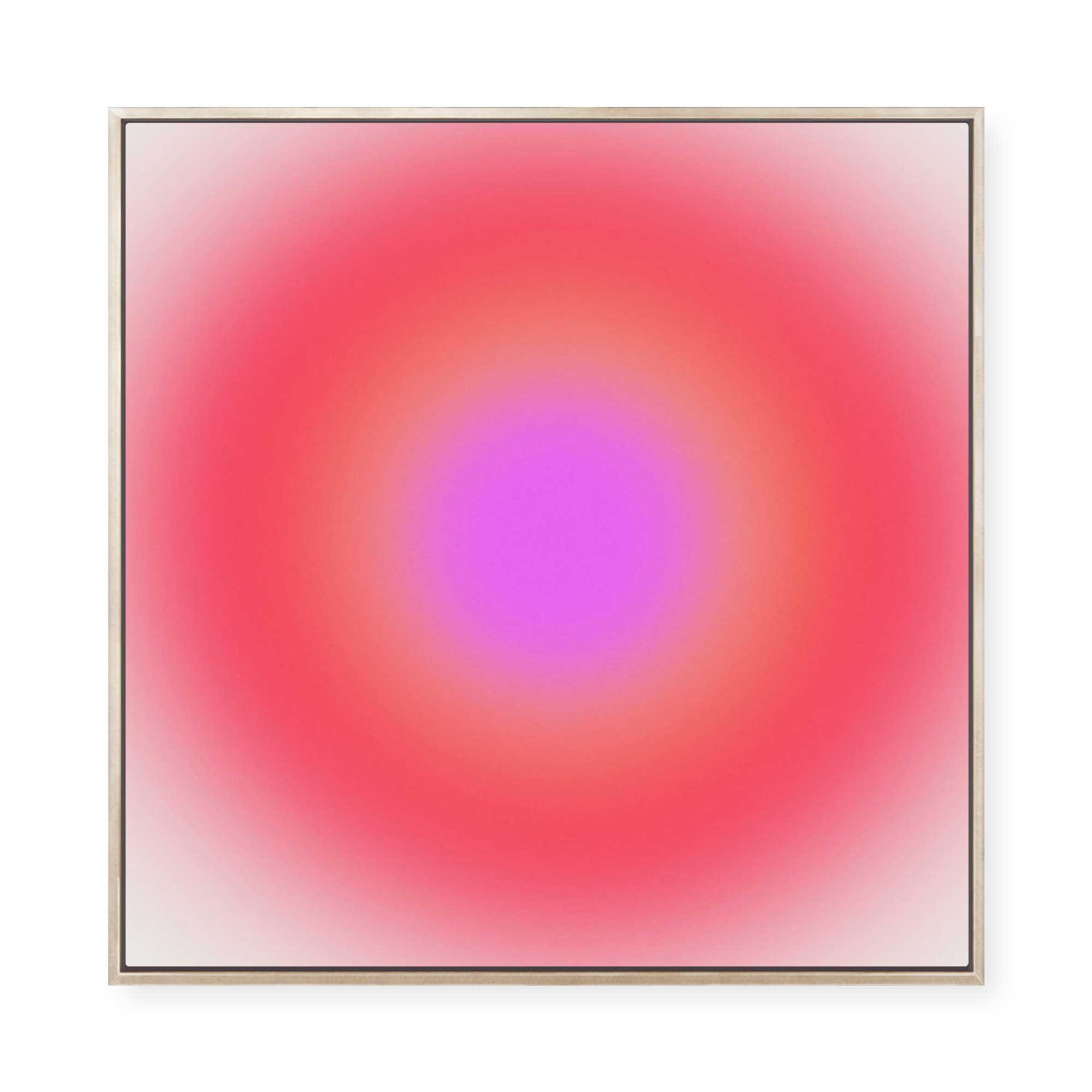 Soft Focus 2  | Square | Framed Canvas