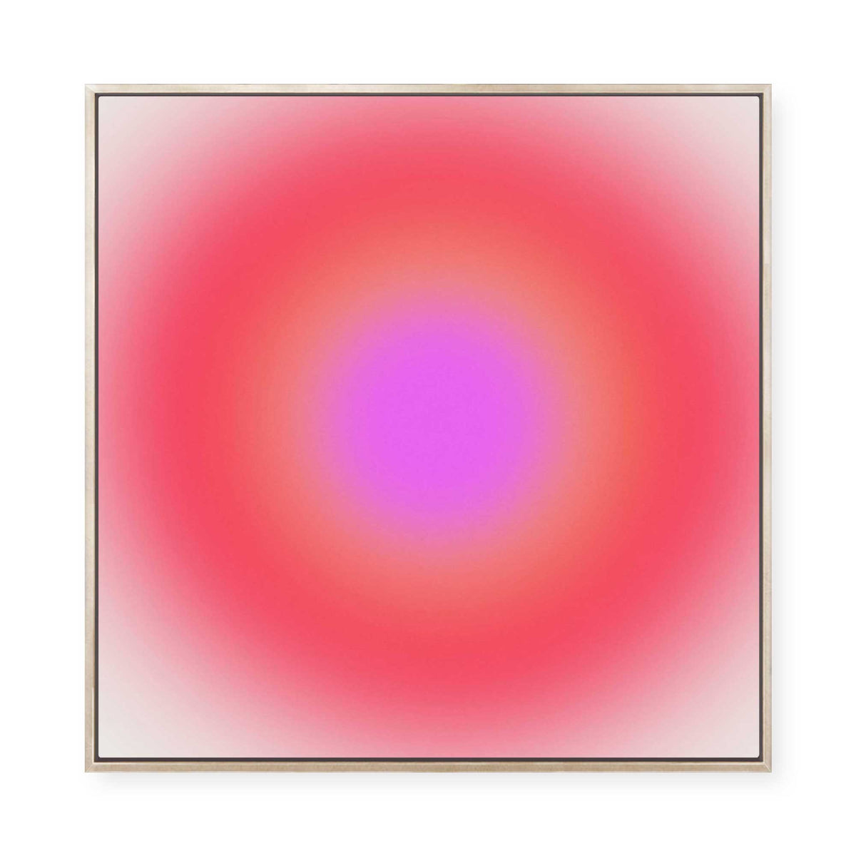 Soft Focus 2  | Square | Framed Canvas