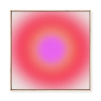 Soft Focus 2  | Square | Framed Canvas