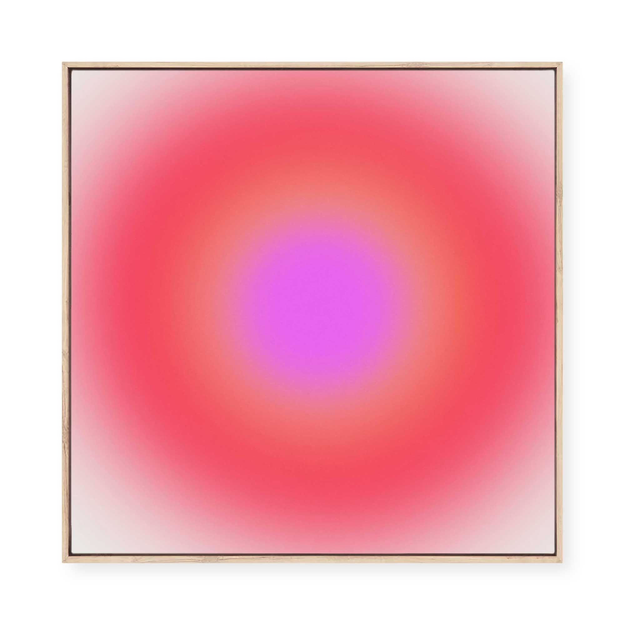 Soft Focus 2  | Square | Framed Canvas