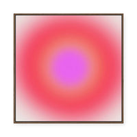 Soft Focus 2  | Square | Framed Canvas