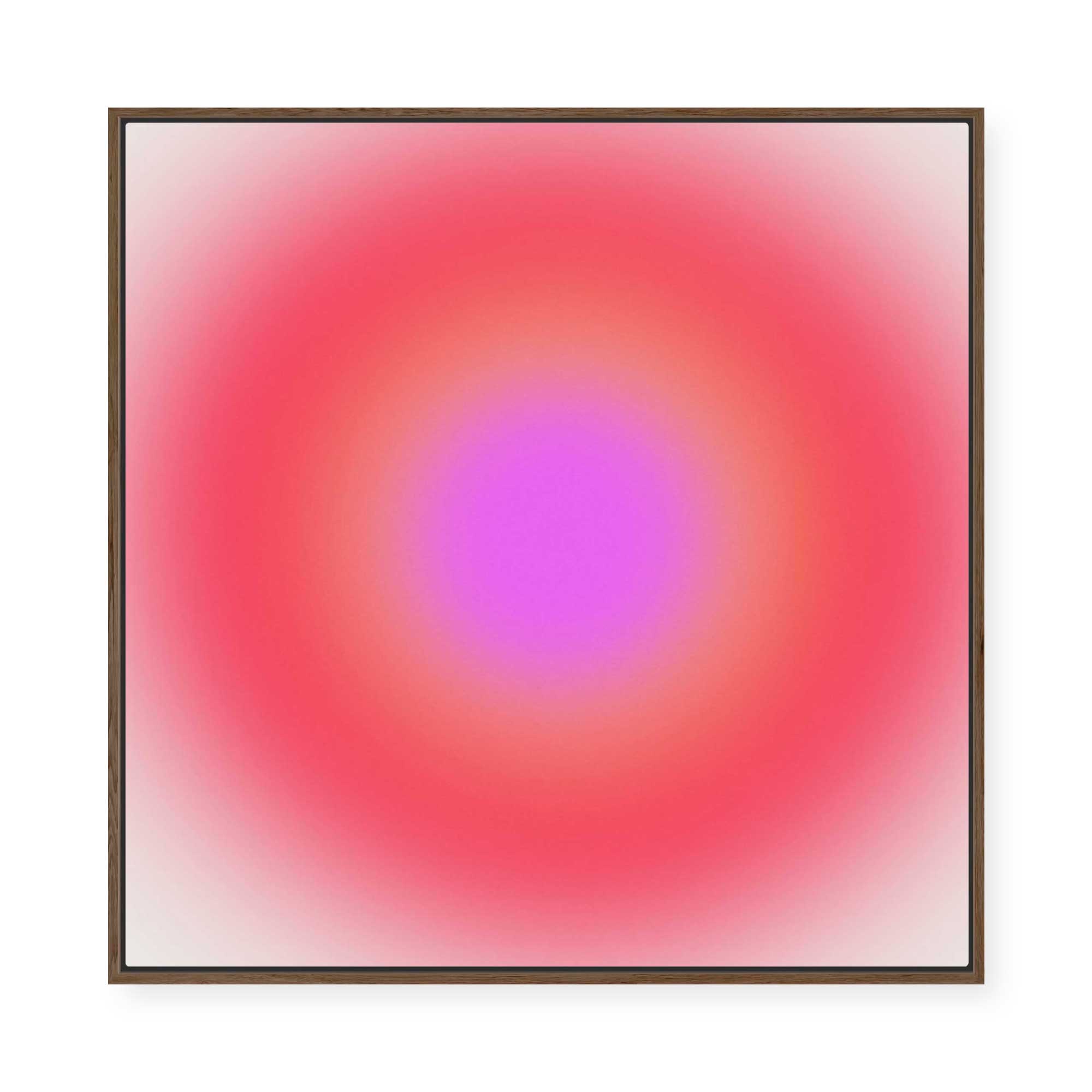 Soft Focus 2  | Square | Framed Canvas