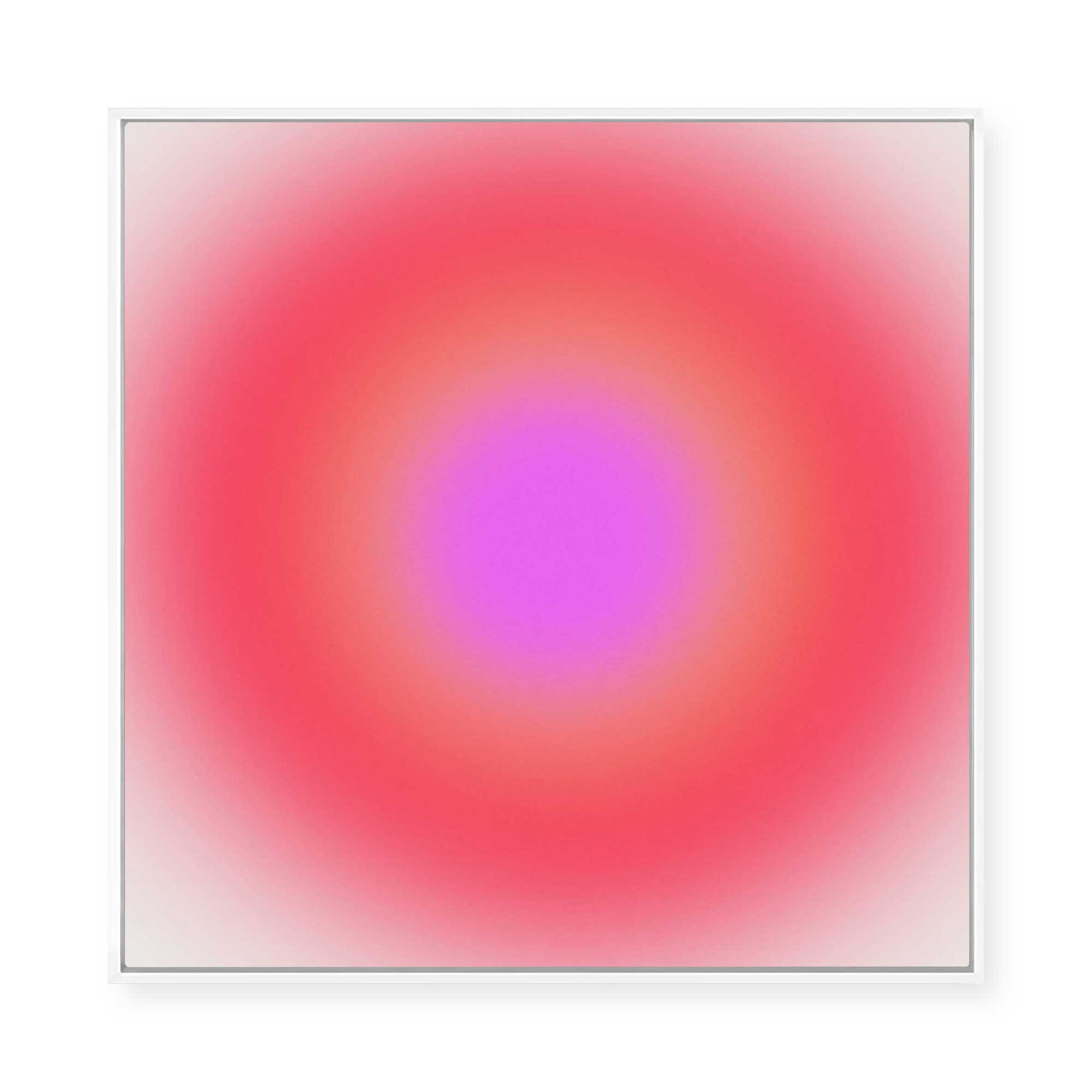 Soft Focus 2  | Square | Framed Canvas