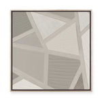 Soft Geometric I | Framed Canvas