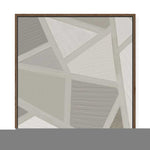 Soft Geometric I | Framed Canvas