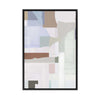 Soft Geometry III | Framed Canvas