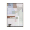 Soft Geometry III | Framed Canvas