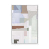 Soft Geometry III | Framed Canvas
