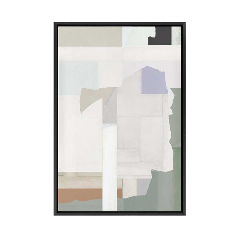 Soft Geometry II | Framed Canvas