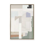 Soft Geometry II | Framed Canvas
