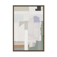 Soft Geometry II | Framed Canvas