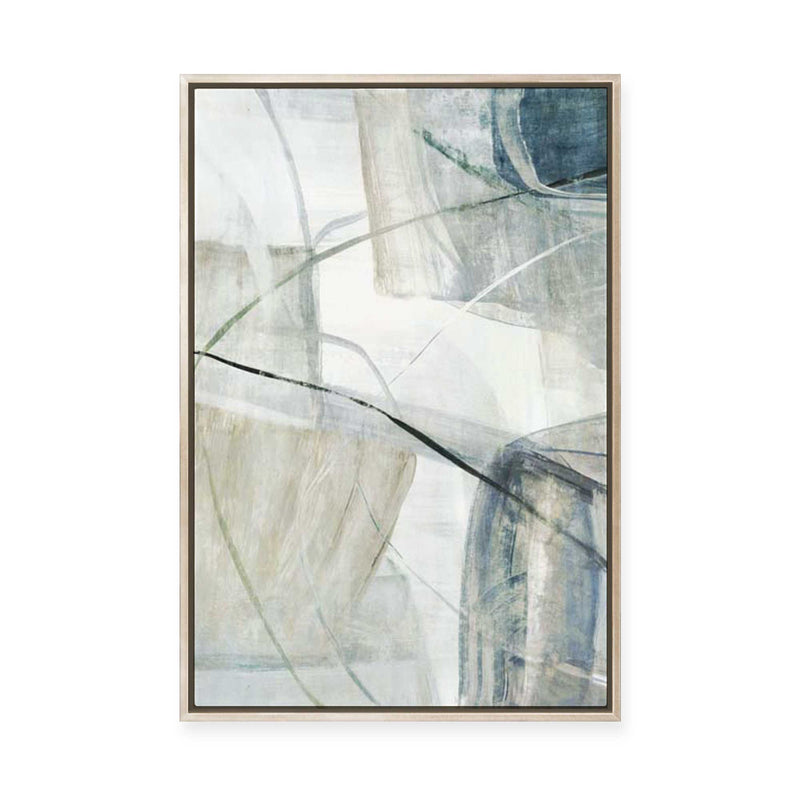 Soft Intersections of Quiet Motion | Framed Canvas