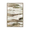 Soft Layers pf Earth and Light | Framed Canvas