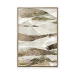 Soft Layers pf Earth and Light | Framed Canvas
