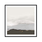 Soft Mountains Under Pale Sky