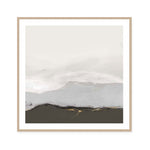 Soft Mountains Under Pale Sky