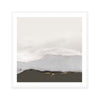 Soft Mountains Under Pale Sky