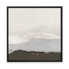 Soft Mountains Under Pale Sky | Framed Canvas