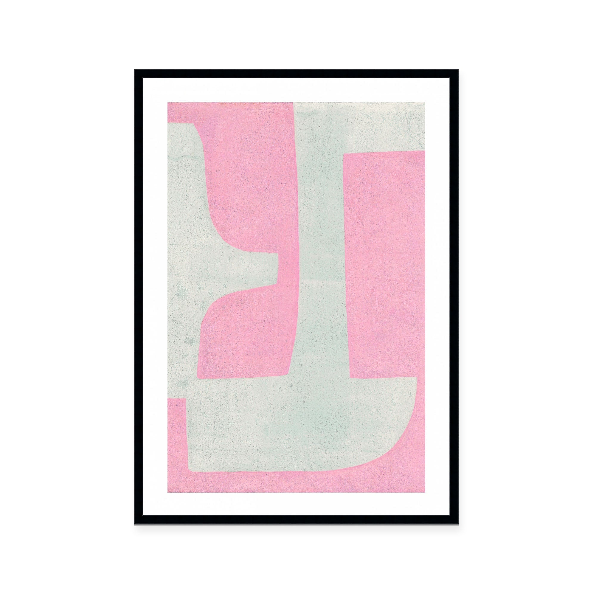Soft Pink Abstract