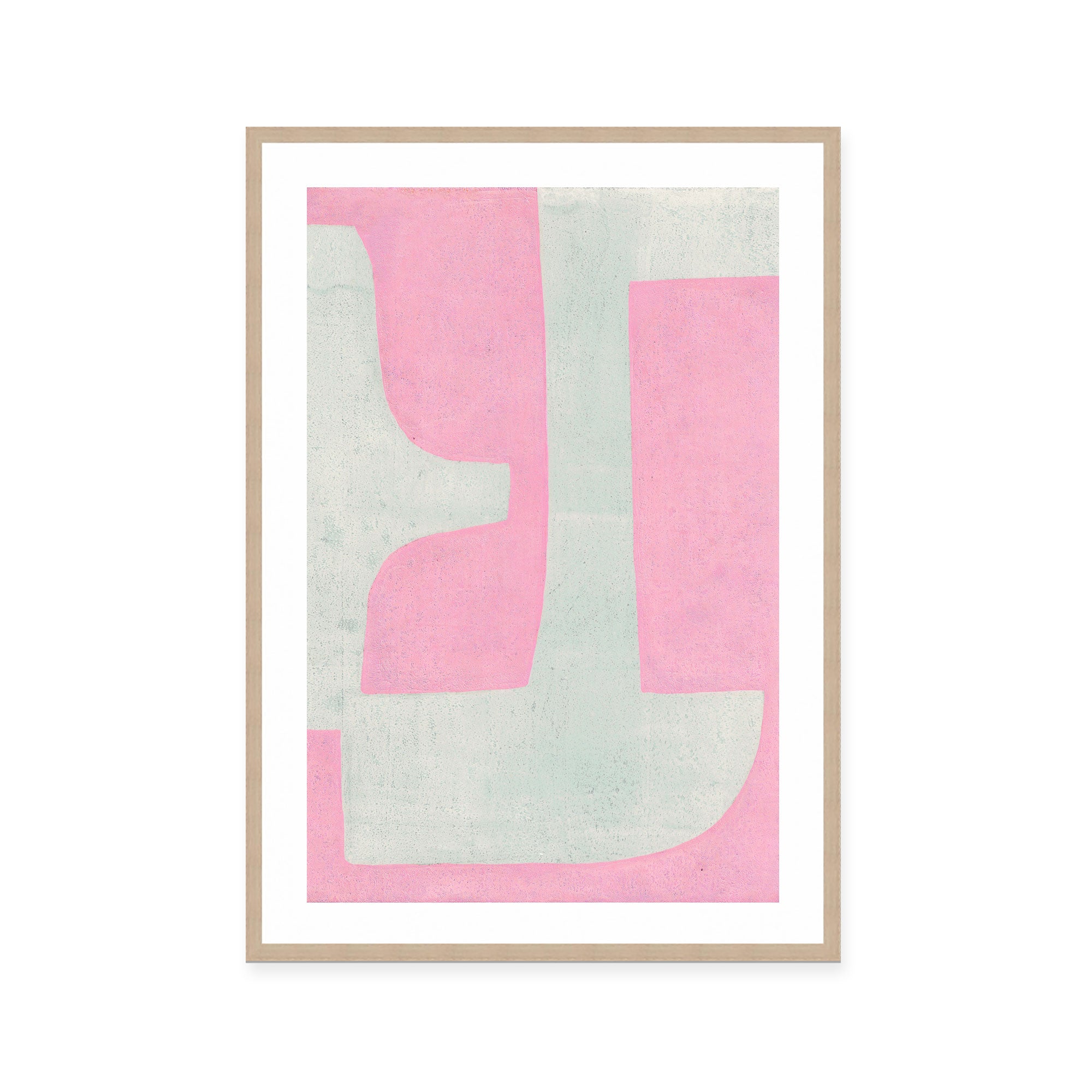 Soft Pink Abstract