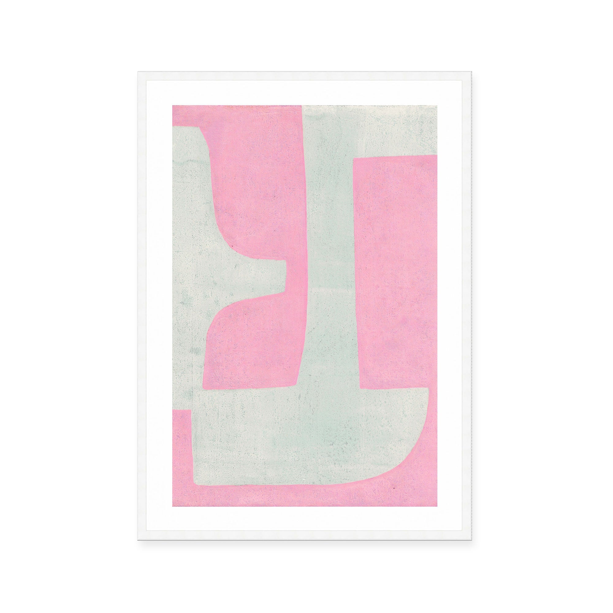 Soft Pink Abstract