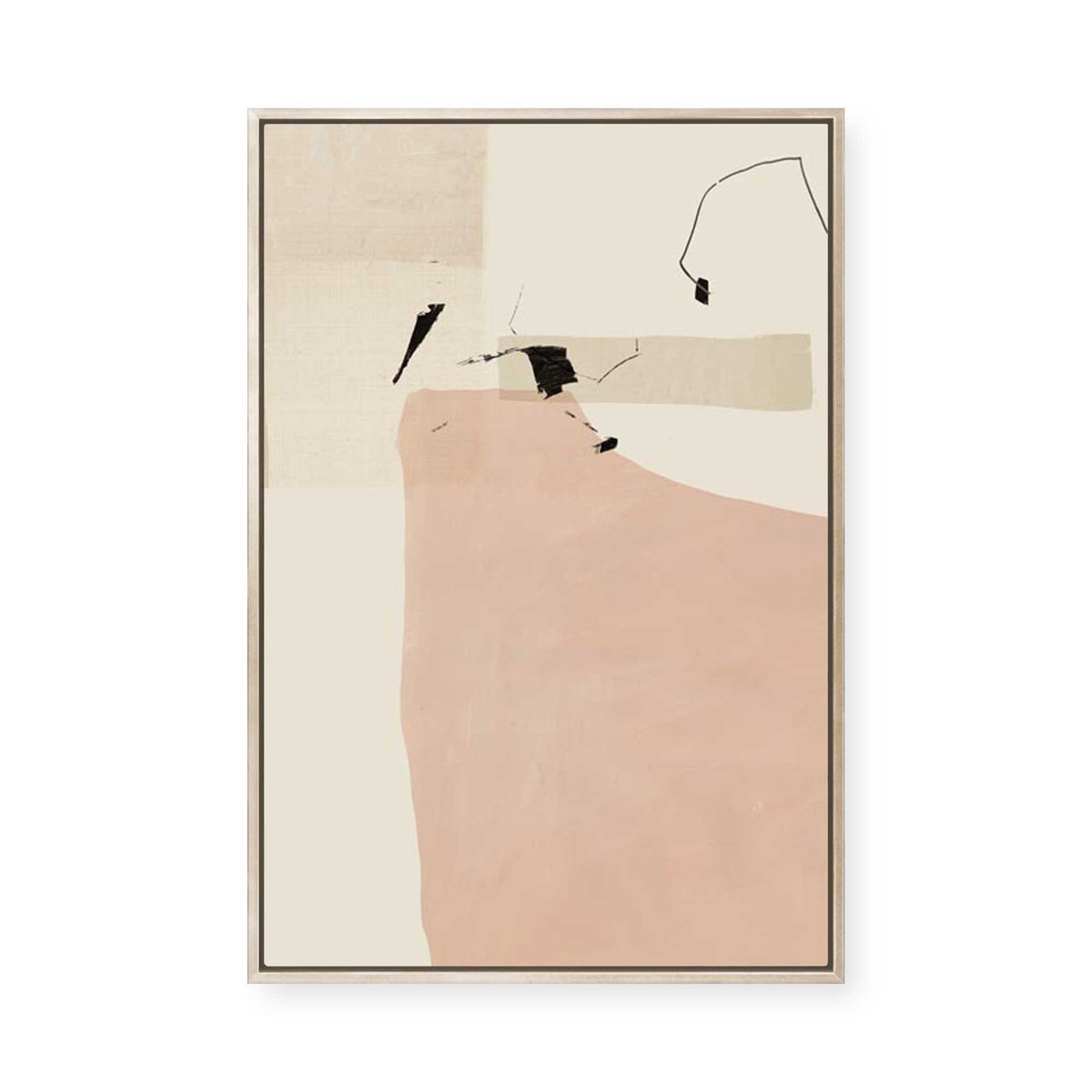 Soft Tempo | Framed Canvas