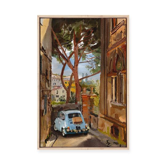 Somewhere in Toscano | Framed Canvas