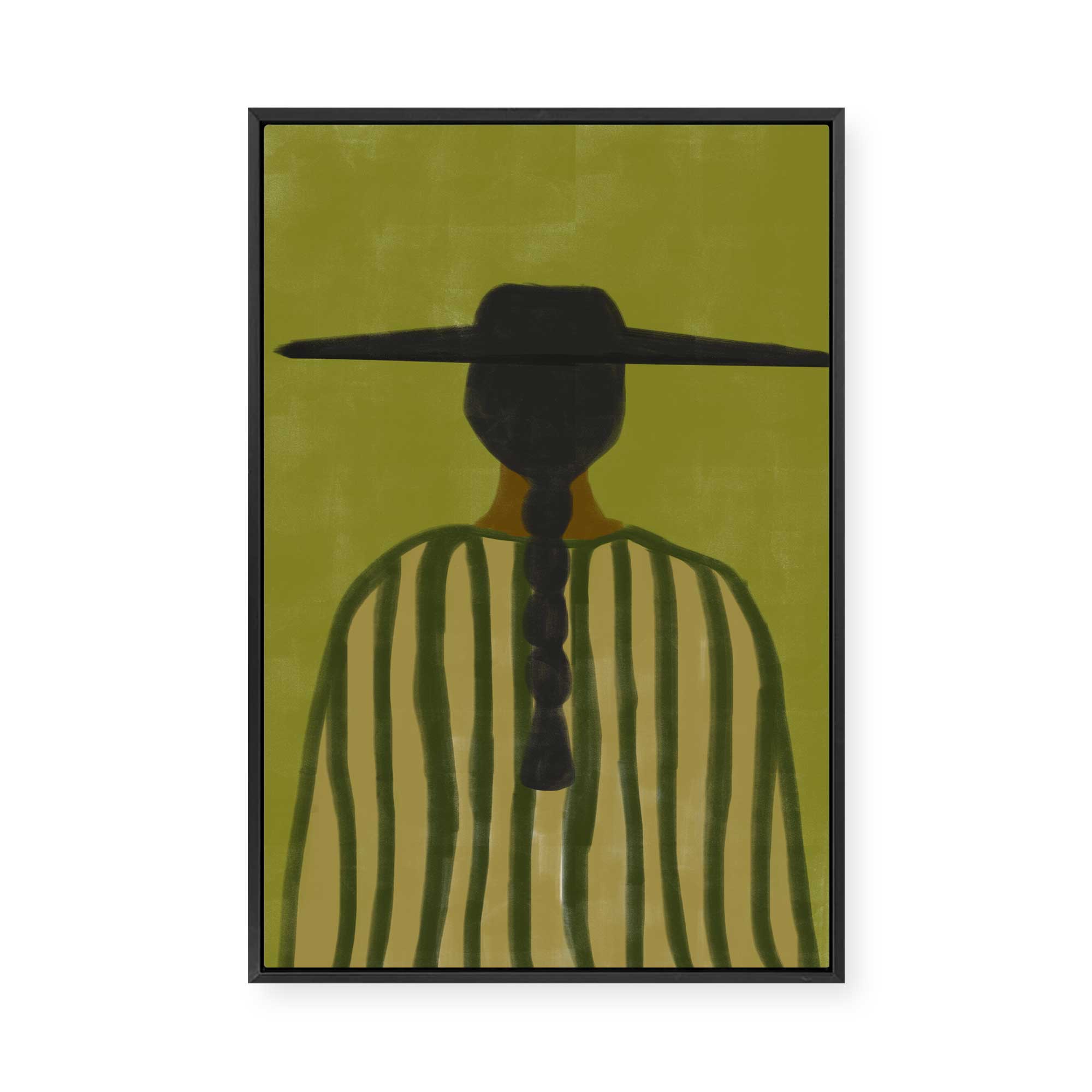 South Western Woman I | Framed Canvas