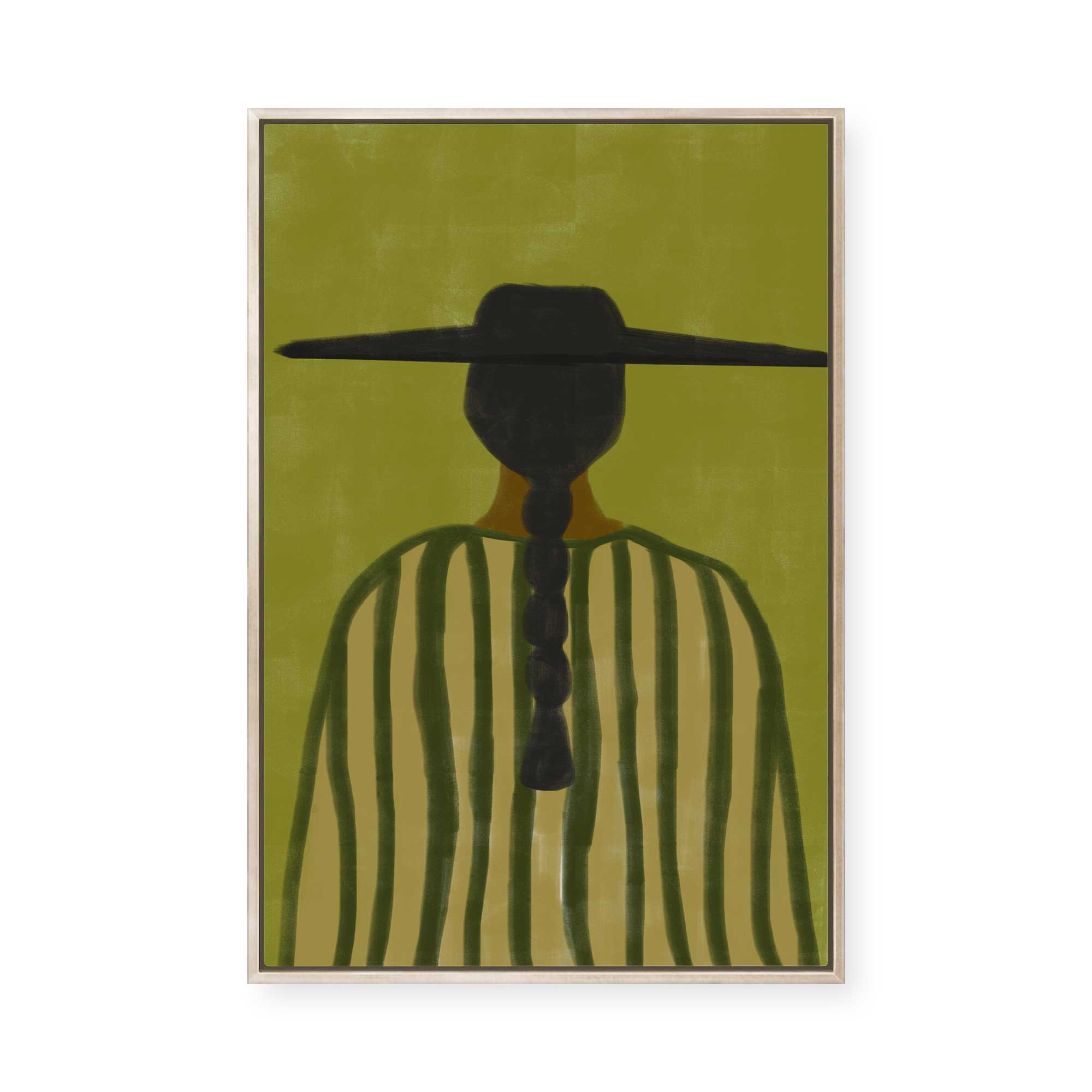 South Western Woman I | Framed Canvas