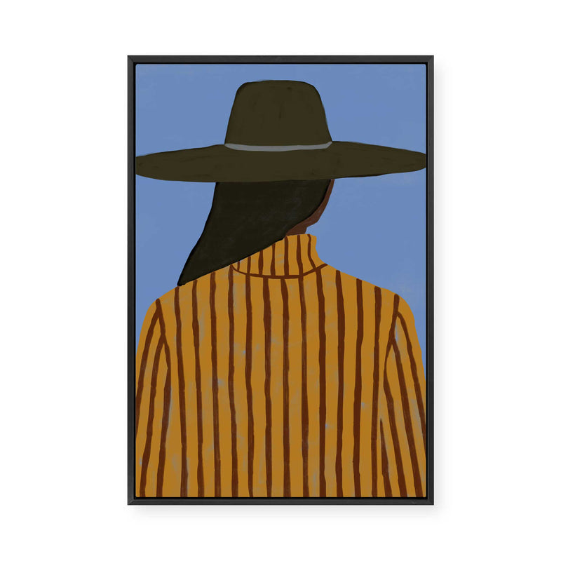 South Western Woman II | Framed Canvas