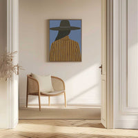 South Western Woman II | Framed Canvas